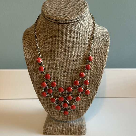 Set of 7 assorted costume jewelry colorful necklaces - Picture 8 of 8